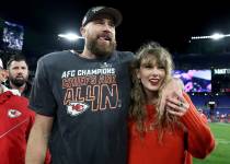 Taylor Swift y Travis Kelce.