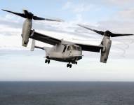 Imagen referencial. Foto de un avión militar Osprey de Estados Unidos.