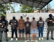 Detenidos en Esmeraldas, sospechosos de un hecho violento.