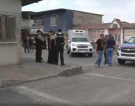 Imagen del crimen en el norte de Guayaquil.