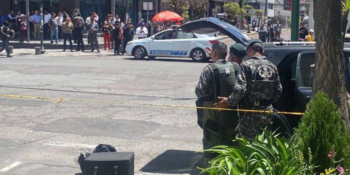 Quito: la policía descarta artefacto explosivo en un paquete abandonado