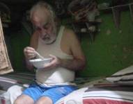 Iván Vaca tiene 81 años y se encuentra en la Penitenciaría del Litoral.