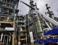 Las observaciones son en la Refinería de Esmeraldas.
