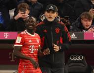 Thomas Tuchel y Sadio Mané en el Bayern Munich.