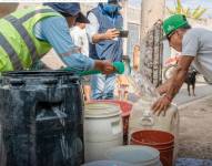 30 mil habitantes de Machala llevan 10 días sin agua potable por pozos con altos niveles de arsénico