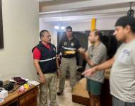 Los tres hombres fueron capturados en Guayaquil, Quito y Manta.