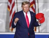 El expresidente de Estados Unidos Donald Trump (2017 - 2021). EFE/EPA/Tannen Maury