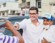 Guschmer intentó ser prefecto del Guayas en las elecciones de febrero pasado.