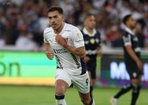 Lisandro Alzugaray en el partido contra Botafogo por la Copa Libertadores