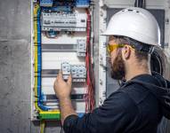 Imagen de un medidor de de electricidad.