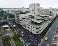 Imagen de La Bahía, centro de Guayaquil.
