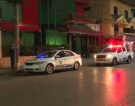 Imagen del lugar del crimen en un chifa de Guayaquil.