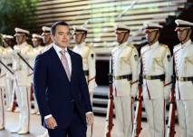 Imagen de archivo del presidente Daniel Noboa.