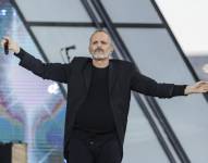 Miguel Bosé, cantante español de 66 años.