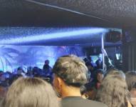 Fiesta clandestina en el sur de Quito.