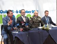 El ministro del Interior, Juan Zapata junto al Mando Policial participó en la 31 Reunión de Jefes de Organismos Encargados de Combatir el Tráfico Ilícito de Drogas en América Latina y el Caribe.