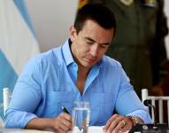 Imagen referencial del presidente Daniel Noboa.