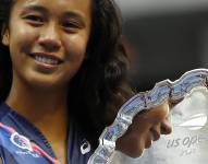 Leylah Fernández, tenista de padre ecuatoriano.