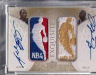 Un cromo con las firmas de Kobe Bryant y Michael Jordan se vende por una fortuna