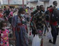 Una caravana conformada por unos 6.000 migrantes con destino a la Ciudad de México.