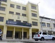La fachada de la Prefectura de Manabí