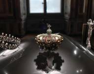Corona de la emperatriz Eugenia, la única pieza recuperada del robo.