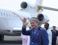 El presidente Lasso previo a su viaje a Madrid, Bruselas y Nueva York en julio de 2023.