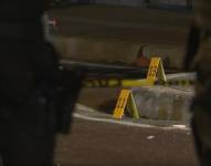 Imagen de indicios balísticos recogidos en la Isla Trinitaria.