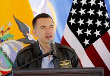 Imagen de archivo del presidente de la República, Daniel Noboa.