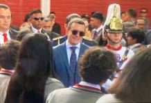 El acto oficial de inauguración se cumplió en el colegio Juan Montalvo, en Quito.