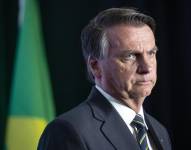 Fotografía de archivo del expresidente de Brasil, Jair Bolsonaro, en Miami, Florida, EE. UU.