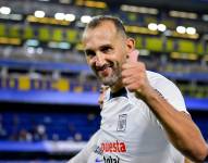 Hernán Barcos, delantero argentino.