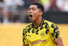 Jobe Bellingham, jugador del Borussia Dortmund.