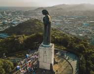 Imagen del Corazón de Jesús, cedida por el Municipio de Guayaquil.