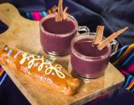 Imagen referencial de la colada morada.