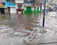 Inundaciones en Turubamba