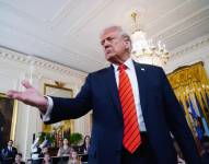 El presidente de Estados Unidos, Donald Trump.