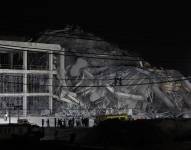 Vista de un edificio derrumbado después de un terremoto en Bangkok, Tailandia, el 28 de marzo de 2025.