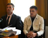 Diego García, en pleno juicio.