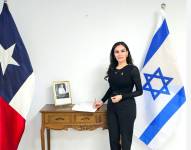 Imagen de Verónica Abad, en su calidad de embajadora de Ecuador ante Israel.