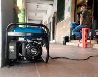 Generador eléctrico para un negocio.