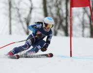 La atleta ecuatoriana debutó en los Juegos Olímpicos celebrados en Pekín, China culminando en el puesto 61.