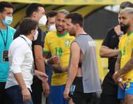 El partido fue suspendido el pasado 5 de septiembre, además la FIFA dispuso multas a ambas federaciones.