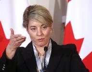 Fotografía de archivo de la Ministra de Relaciones Exteriores de Canadá, Melanie Joly.