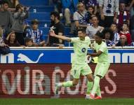 Robert Lewandowski le dio la victoria al FC Barcelona con un triplete.