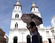 Fotografía de archivo de sol en Cuenca.