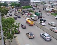 Autopista Narcisa de Jesús, norte de Guayaquil