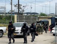 Despliegue policial y militar en la cárcel Regional de Guayaquil este 7 de enero de 2024