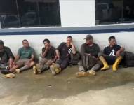 Imagen de parte de los integrantes de Los Trujillanos en Ecuador.