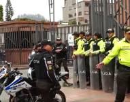 Complejo Judicial de Cuenca donde se desarrolla la audiencia.